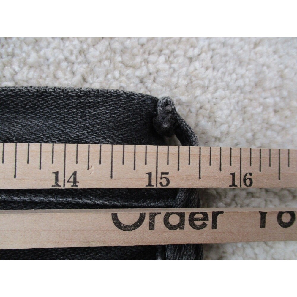 VINTAGE Wrangler Jeans Mens 30x36 Black 13MWZ Cowboy Straight Western Denim USA - Picture 8 of 14